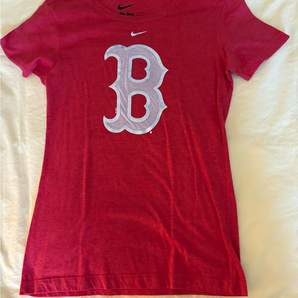 Nike Slim Fit Red Tee